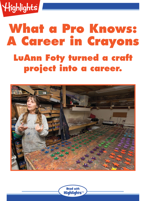 Title details for What a Pro Knows: A Career in Crayons by Sara Matson - Available